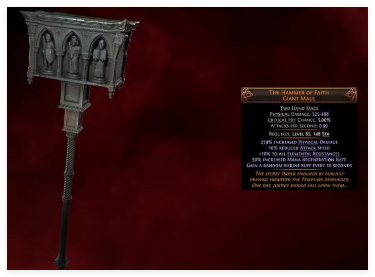 The Hammer of Faith poe 2